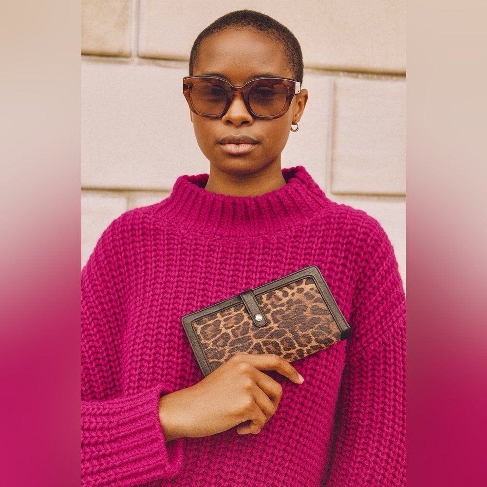 Kate Landry Leopard Print Wallet